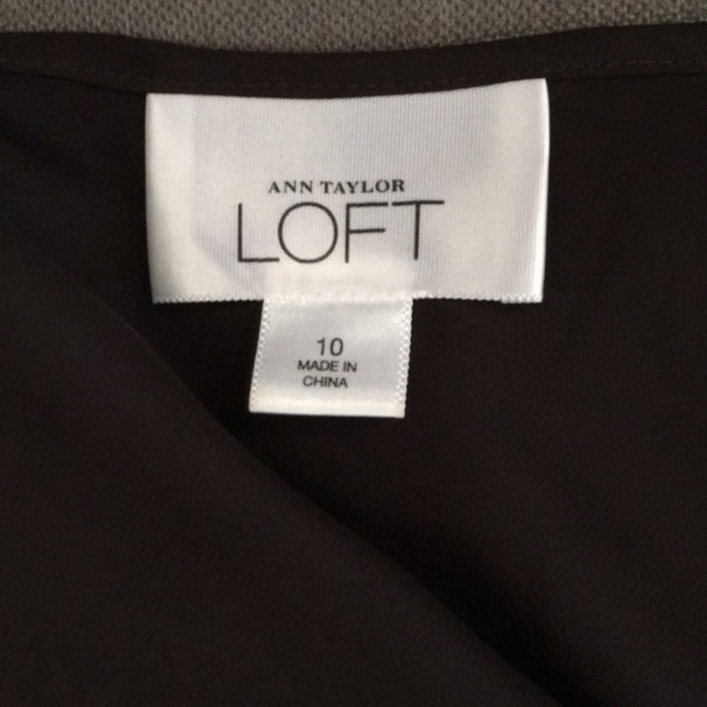 Loft‎ floral blouse with attached camisole - Picture 6 of 9